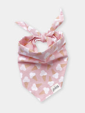 The-Paws-bandana-pour-chien-glace-rose