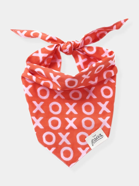 The-Paws-bandana-pour-chien-saint-valentin-xo-xo