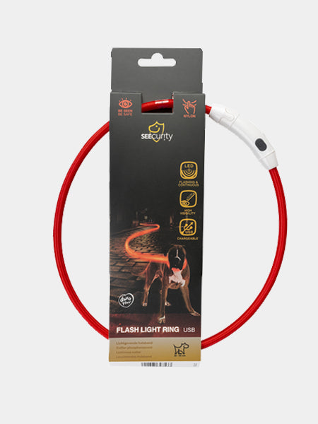    duvo-_Collier-lumineux-pour-chien-SEEcurity-rechargeable-rouge