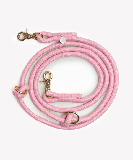 furlou-laisse-main-libre-pour-chien-rose