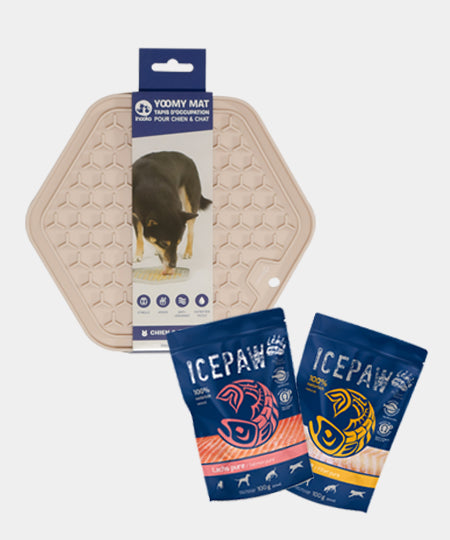 tapis-lechage-mousse-de-saumon-morue-icepaw-inooko