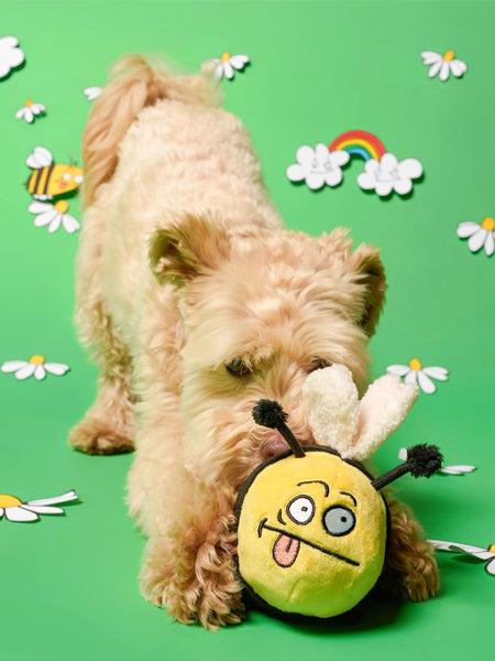 the-furry-folks-jouet-de-fouille-puzzle-interactif-pour-chien-happy-bee-abeille