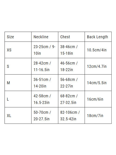 woolywolf-harnais-Roam-Harness-Ripple-guide-taille