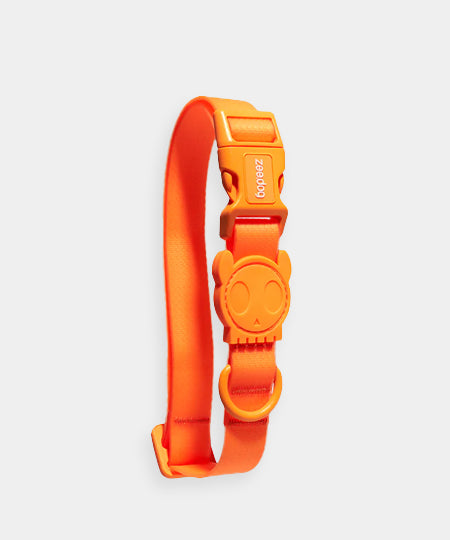 zee-dog-collier-pour-chien-impermeable-Neopro-orange-tangerine