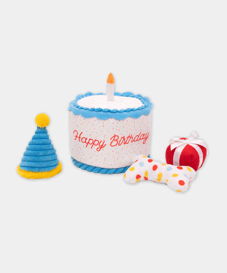 zippy-paws-Burrow-peluche-pour-chien-gateau-anniversaire