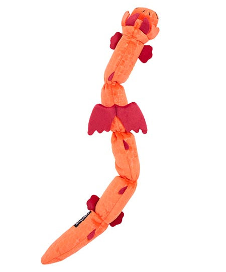 zippy-paws-peluche-pour-chien-Dragon-rouge