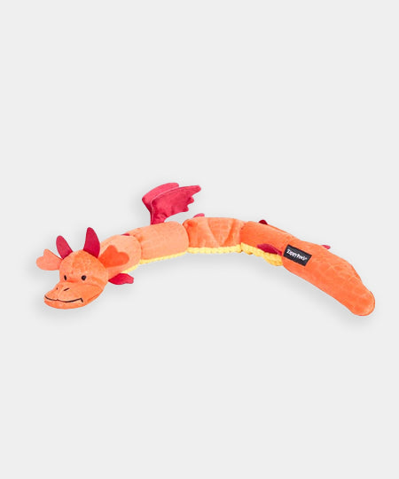 zippy-paws-peluche-pour-chien-Dragon-rouge