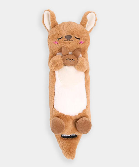 zippy-paws-peluche-pour-chien-Snooziez-Shhhqueaker-kangourou