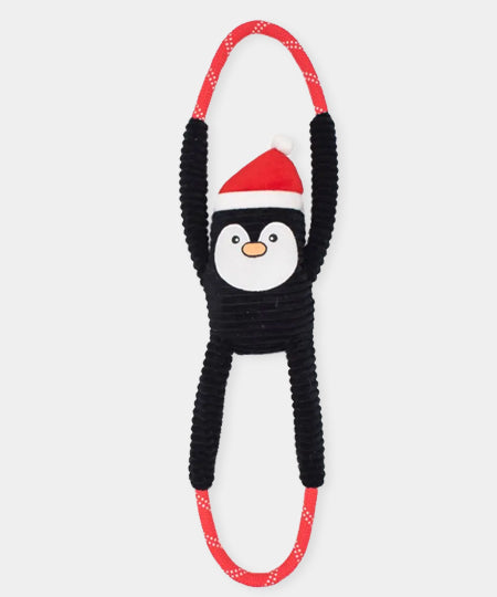 zippy-paws-peluche-pour-chien-corde-pingouin-noel