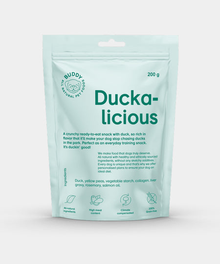 Buddy-petfoods-friandises-naturelles-chien-canard-duckalicious