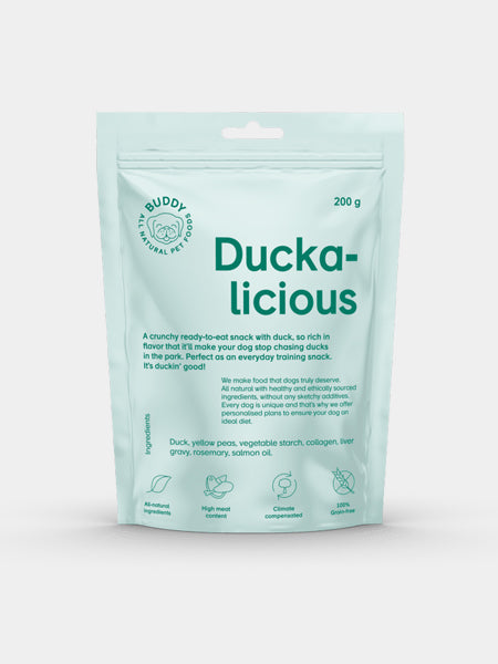 Buddy-petfoods-friandises-naturelles-chien-canard-duckalicious