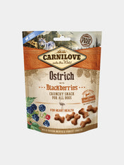 Carnilove-friandises-sans-cereales-pour-chien-autruche-mures