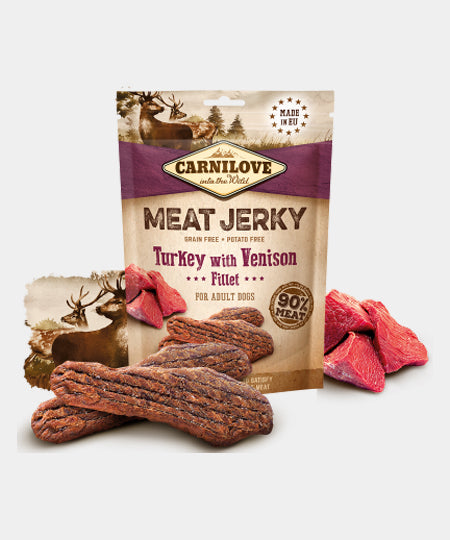 Carnilove-friandises-sans-cereales-pour-chien-meat-jerky-dinde-cerf
