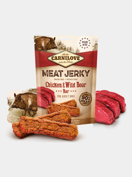 Carnilove-friandises-sans-cereales-pour-chien-meat-jerky-poulet-sanglier