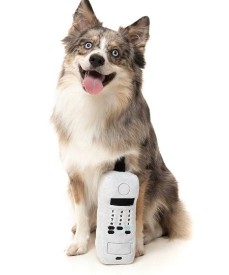 Fuzzyard-peluche-pour-chien-retro-telephone-The-Brick