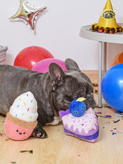 HugSmart-peluche-interactive-pour-chien-chiot-cupcake