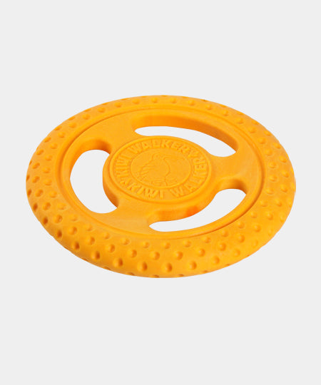 Kiwi-walker-jouet-TPR-pour-chien-chiot-frisbee-orange
