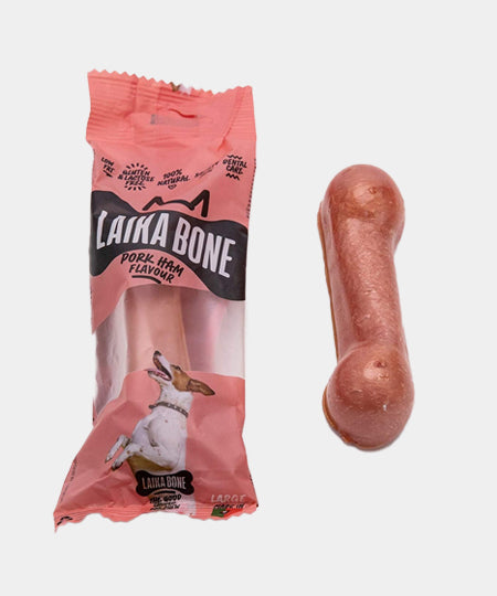 Laika-bone-friandises-a-macher-naturelles-pour-chien-porc
