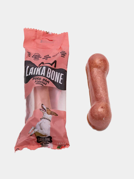 Laika-bone-friandises-a-macher-naturelles-pour-chien-porc