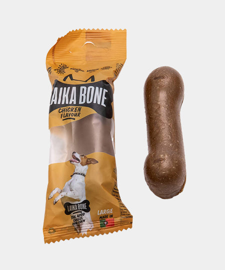 Laika-bone-friandises-a-macher-naturelles-pour-chien-poulet