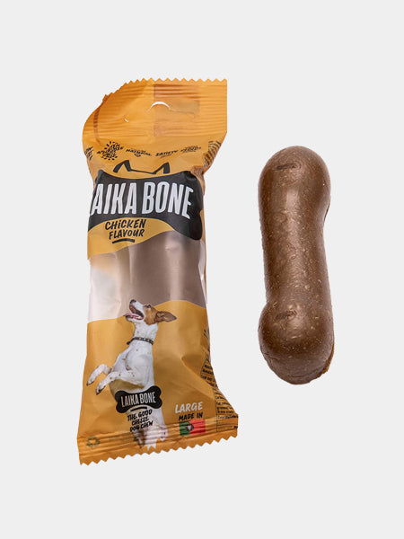 Laika-bone-friandises-a-macher-naturelles-pour-chien-poulet