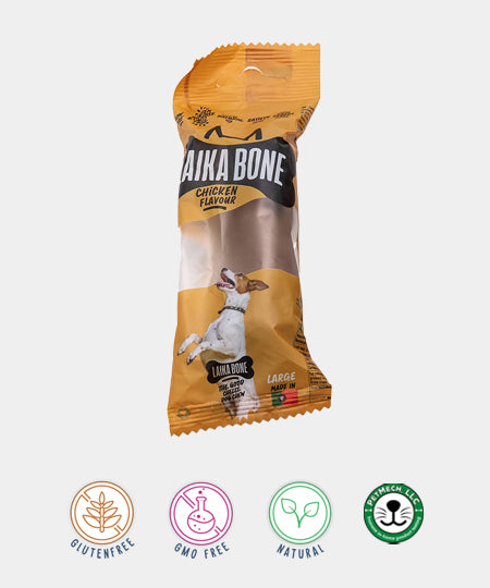 Laika-bone-friandises-a-macher-naturelles-pour-chien-poulet