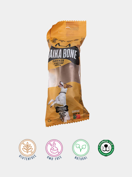 Laika-bone-friandises-a-macher-naturelles-pour-chien-poulet
