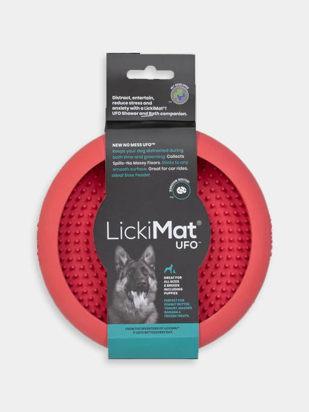 Lickimat-tapis-lechage-occupation-chien-ufo-rose