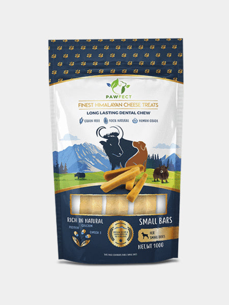 Friandises mastication pour chien barre au fromage de yak