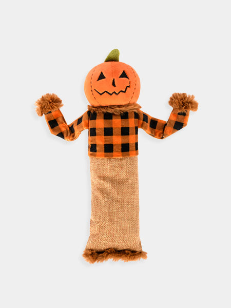 Pet-play-jouet-peluche-chat-Halloween-Kicker-citrouille