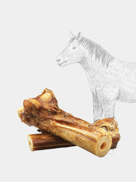 Friandise de mastication - Os de cheval avec tendons – inooko