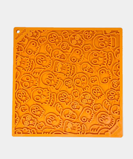 SodaPup-tapis-lechage-emat-pour-chien-chiot-halloween-orange