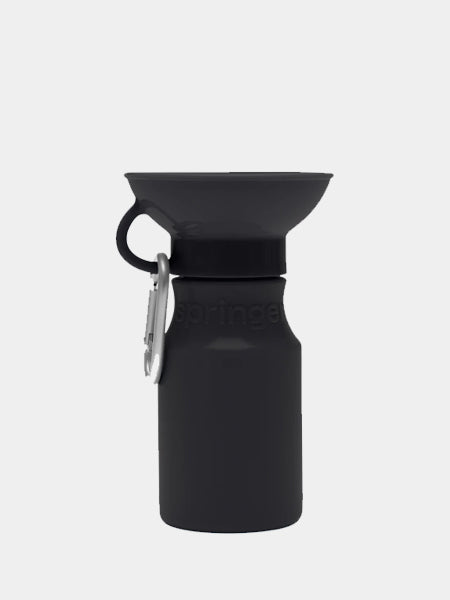 Springer-bouteille-portable-voyage-chien-noir