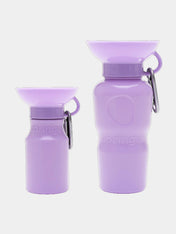 Springer-gourde-distributeur-eau-voyage-chien-violet