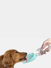 United-pets-gourde-eau-pour-chien-leaf-bleu