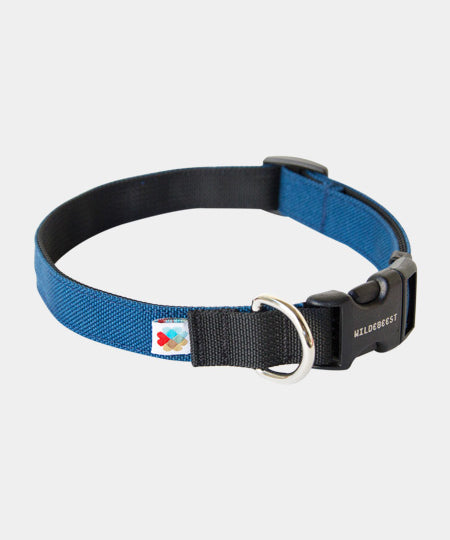 Wildebeest-collier-de-qualite-pour-chien-bleu