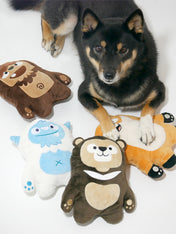 inooko - jouet peluche pour chien eco-friendly