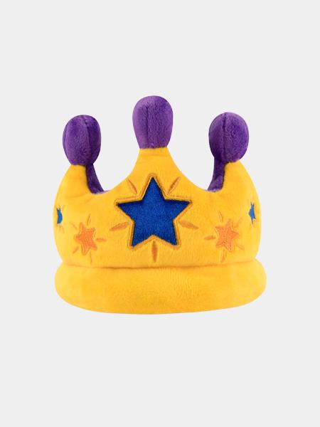 Jouet-en-peluche-pour-chien-Couronne