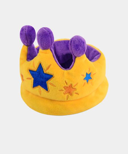 Jouet-en-peluche-pour-chien-Couronne