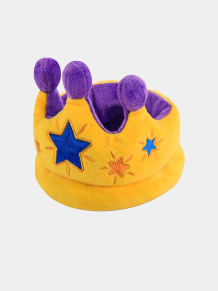 Jouet-en-peluche-pour-chien-Couronne