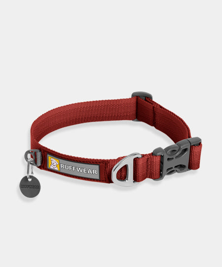 ruffwear-collier-front-range-pour-chien-rouge-red-clay