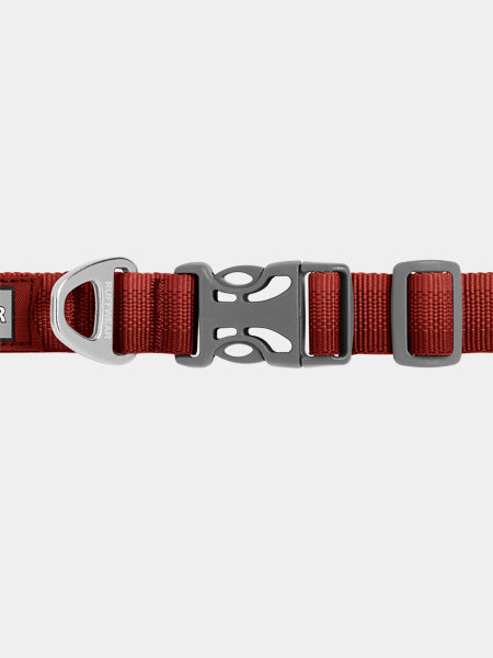 ruffwear-collier-front-range-pour-chien-rouge-red-clay