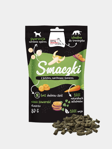 syta-micha-friandises-naturelles-pour-chien-vegan-patate-douce-carotte-banane