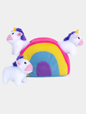 zippy-paws-jouet-occupation-peluche-pour-chien-licorne