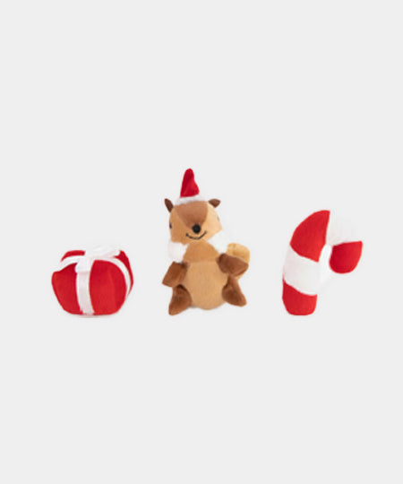 zippy-paws-peluche-pour-chien-Holiday-Miniz-3-Pack-festive-Friends