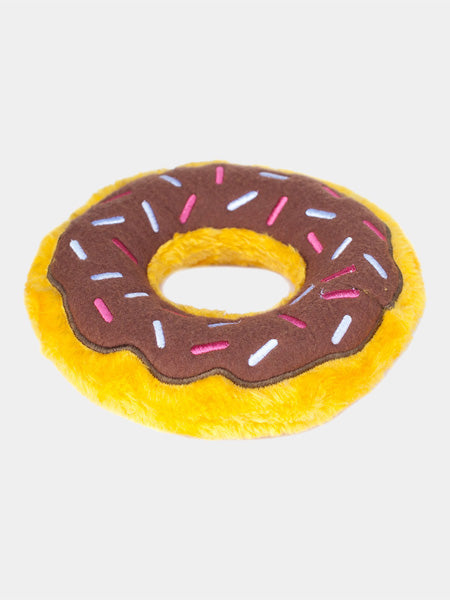 zippy-paws-peluche-pour-chien-donut-chocolat-marron