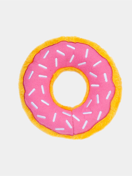 zippy-paws-peluche-pour-chien-donut-fraise