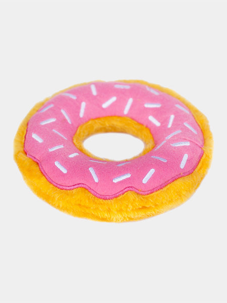 zippy-paws-peluche-pour-chien-donut-fraise