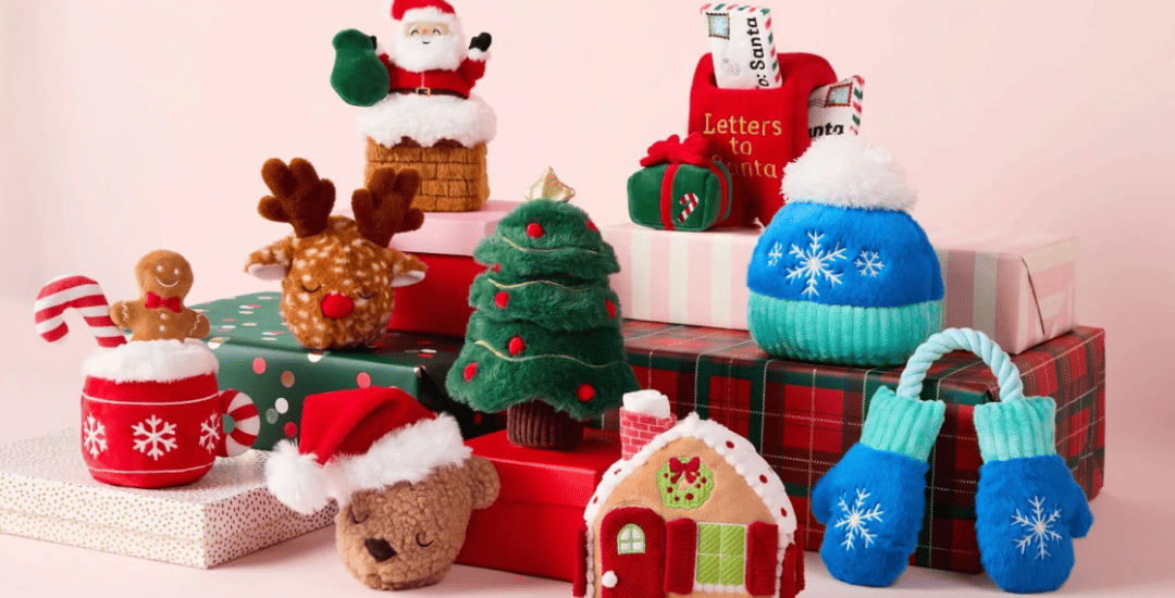 boutique de noël pour chien - bannière