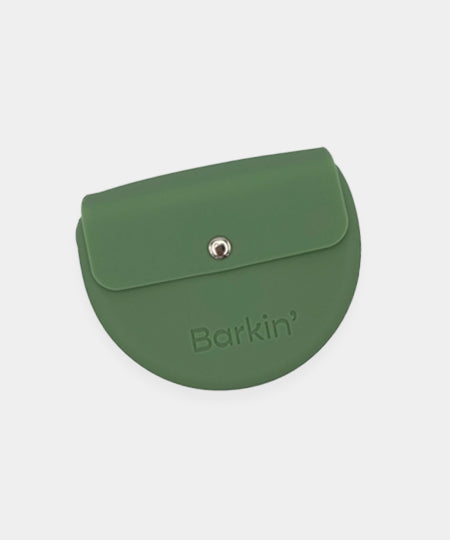 Barkin-pochette-etanche-friandises-chien-chiot-vert-sauge